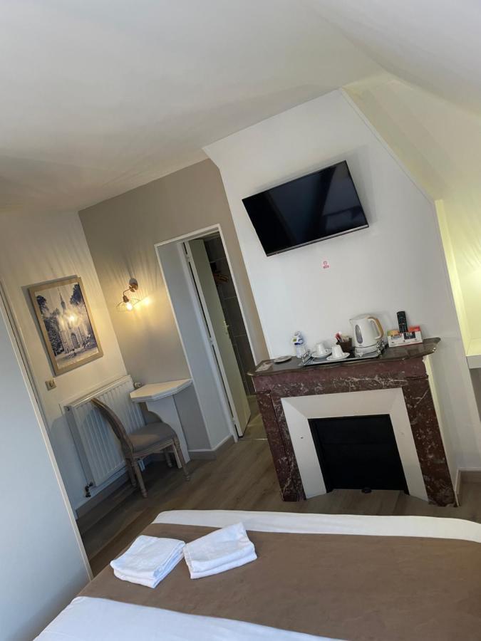 סן-ואלרי-סור-סום Logis Hotel- Restaurant Le Relais Guillaume De Normandy מראה חיצוני תמונה