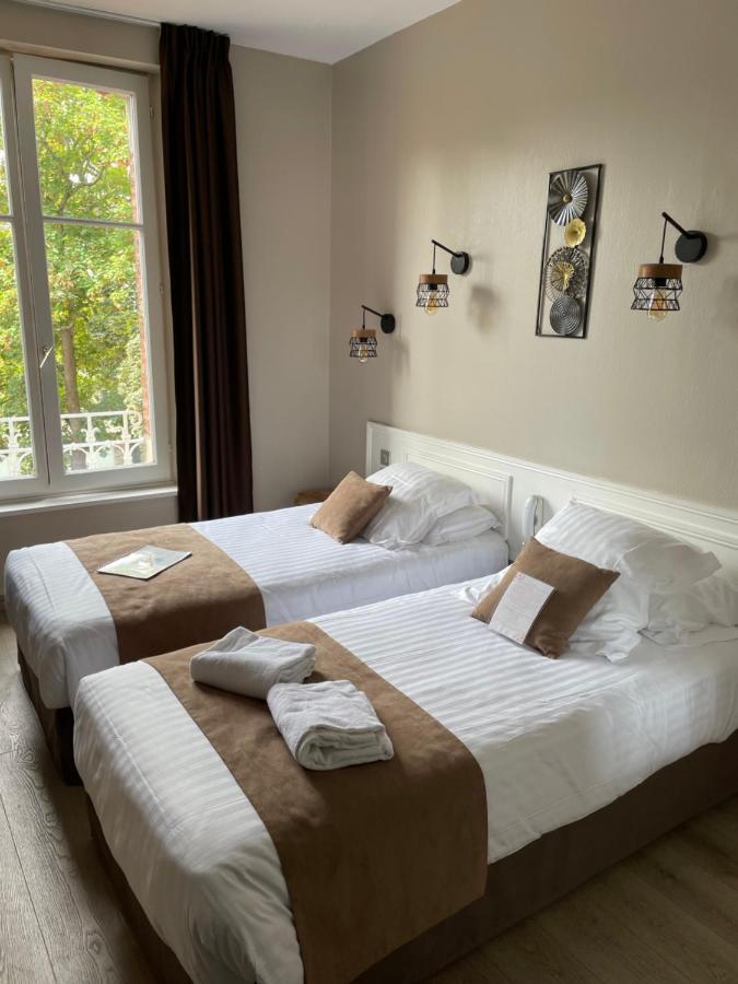 סן-ואלרי-סור-סום Logis Hotel- Restaurant Le Relais Guillaume De Normandy מראה חיצוני תמונה