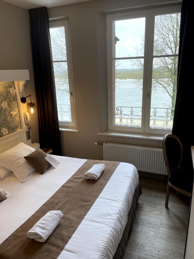 סן-ואלרי-סור-סום Logis Hotel- Restaurant Le Relais Guillaume De Normandy מראה חיצוני תמונה