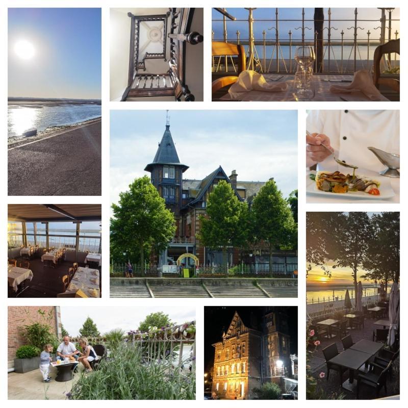 סן-ואלרי-סור-סום Logis Hotel- Restaurant Le Relais Guillaume De Normandy מראה חיצוני תמונה